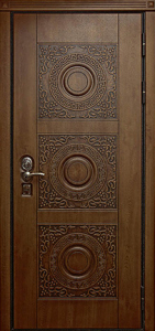 Дверь массив дуба №2 - фото