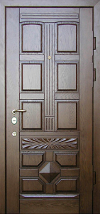 Дверь массив дуба №6 - фото