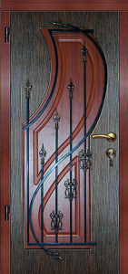Дверь с ковкой №8 - фото №2