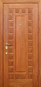 Дверь массив дуба №10 - фото